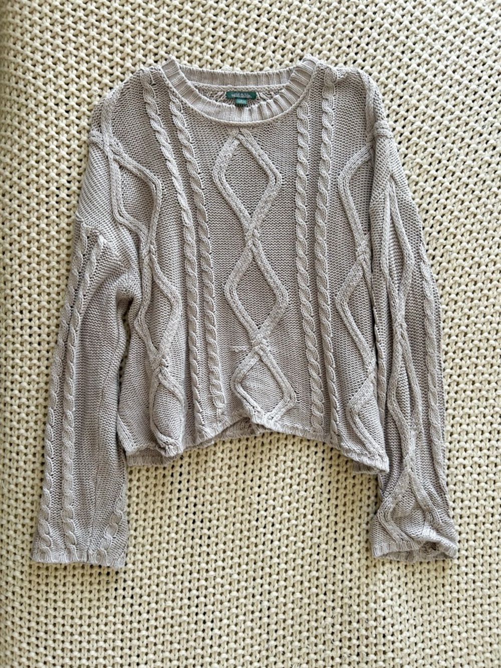 Cable Knit Sweater